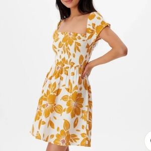 Rip Curl Azalea Mini Dress in Gold